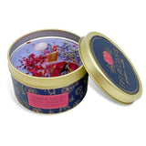 'S Gemstone Candles - Infused With Healing Rose Quartz Crystals And Hand Placed Dried Flowers. Scented With Soothing Fig In Natural Soy Wax. Burns With An Elegant Wooden Wick. 8Oz