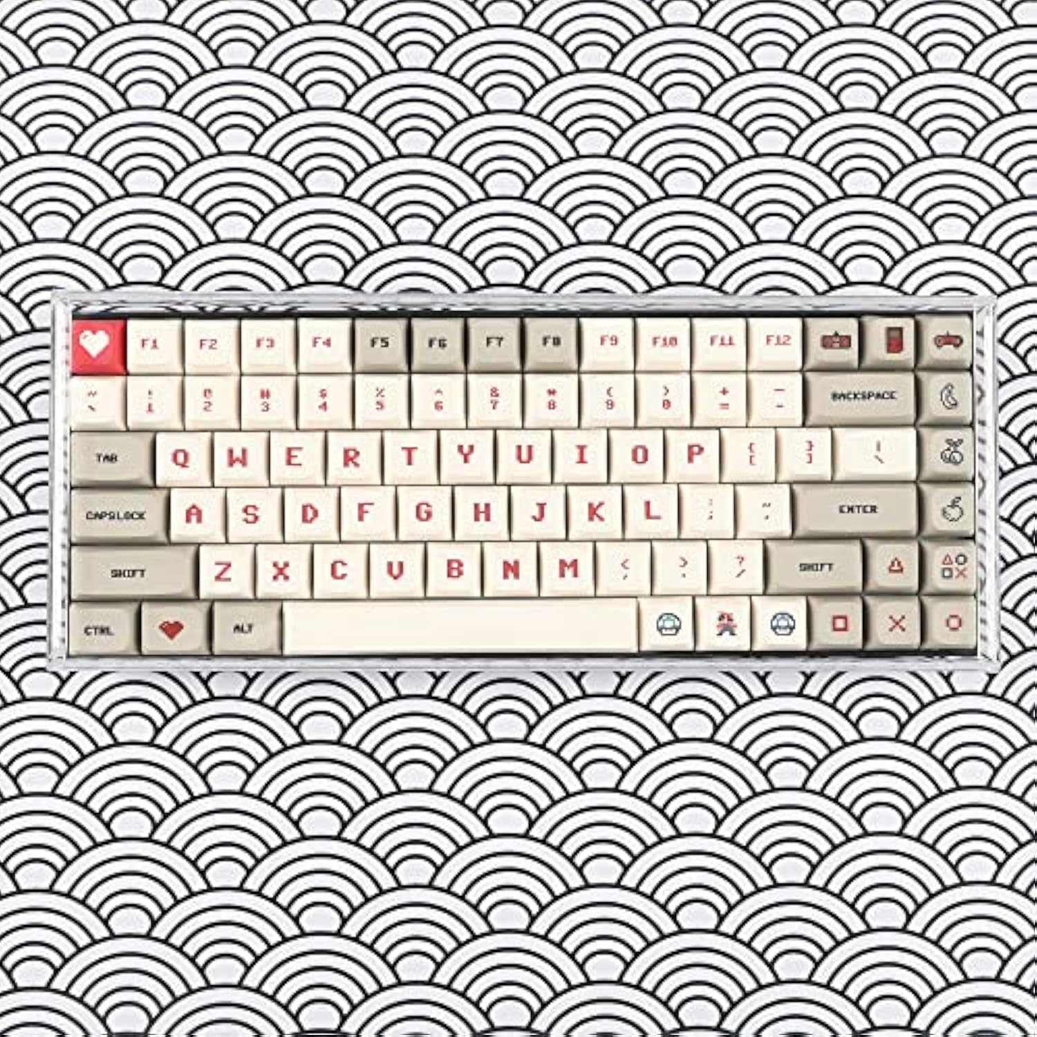 Mechanical Keyboard Dust Cover Keycap Lid Acrylic For 75% Mechanical Keyboard