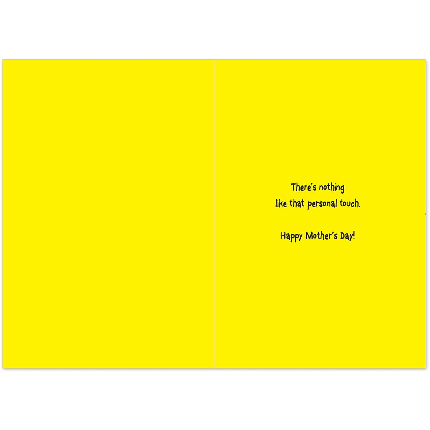 - Funny Mother'S Day Greeting Card (8.5 X 11 Inch) - Jumbo Comic, Cartoon Humor For Mom - Made It Myself J0307