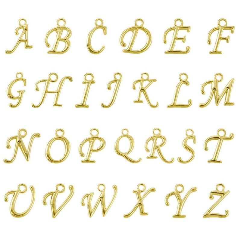 Letter Charms For Jewelry Making Alphabet Charms Initial Charms Assorted For B