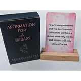 Affirmation Cards For Women,60 Positive Cards,Daily Motivational And Inspiration For Women