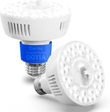 Orbgrow OG11A Grow Light Bulbs 2 Pack Full Spectrum E26 Plant Lights with Timer