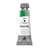 MaimeriBlu 12ml Single-Pigment Watercolor Paint - Cobalt Green Deep PR50 Professional Watercolor Paint - Lightfast and Transparent Watercolor Paint Tube for Artists