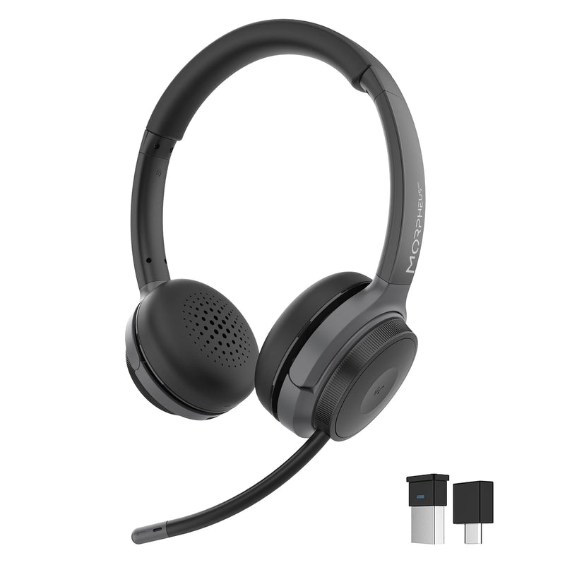 Advantage Stereo Wireless Headset With Detachable Boom Microphone - Bluetooth