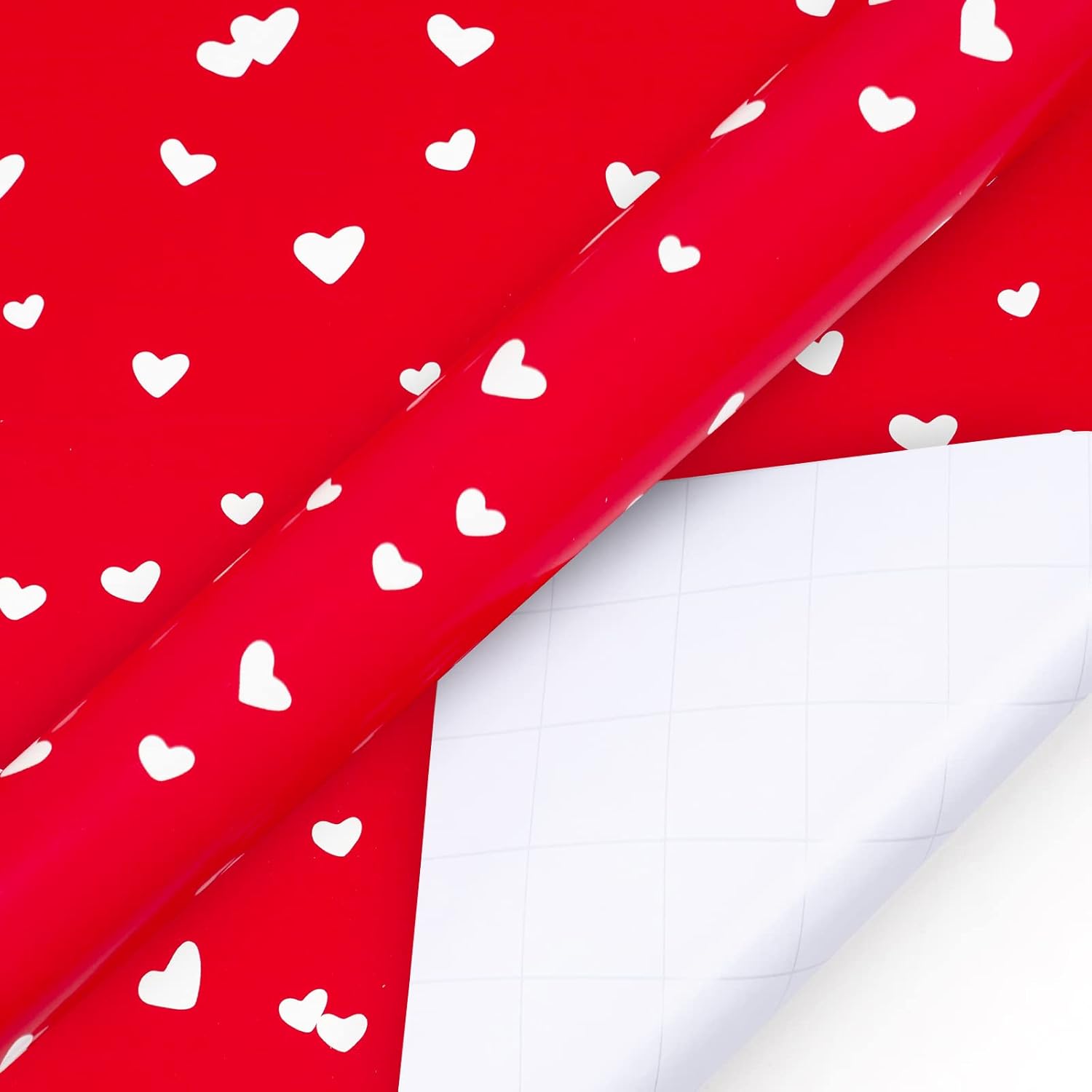 30 Inch Valentine'S Day Wrapping Paper Roll - 30 Inch X 33 Feet - Red Sweet Heart Wrapping Paper For Valentine'S Day, Mother'S Day, Birthday, Wedding, Bridal Shower