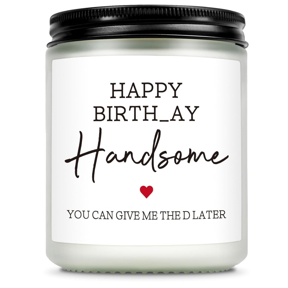 Aecthrills Boyfriend Birthday Gifts For Boyfriend, Husband Birthday Gifts For Men Him Birthdays Gift Ideas - 7 Oz Lavender Scented Candles (Happy Birthdays Handsome)