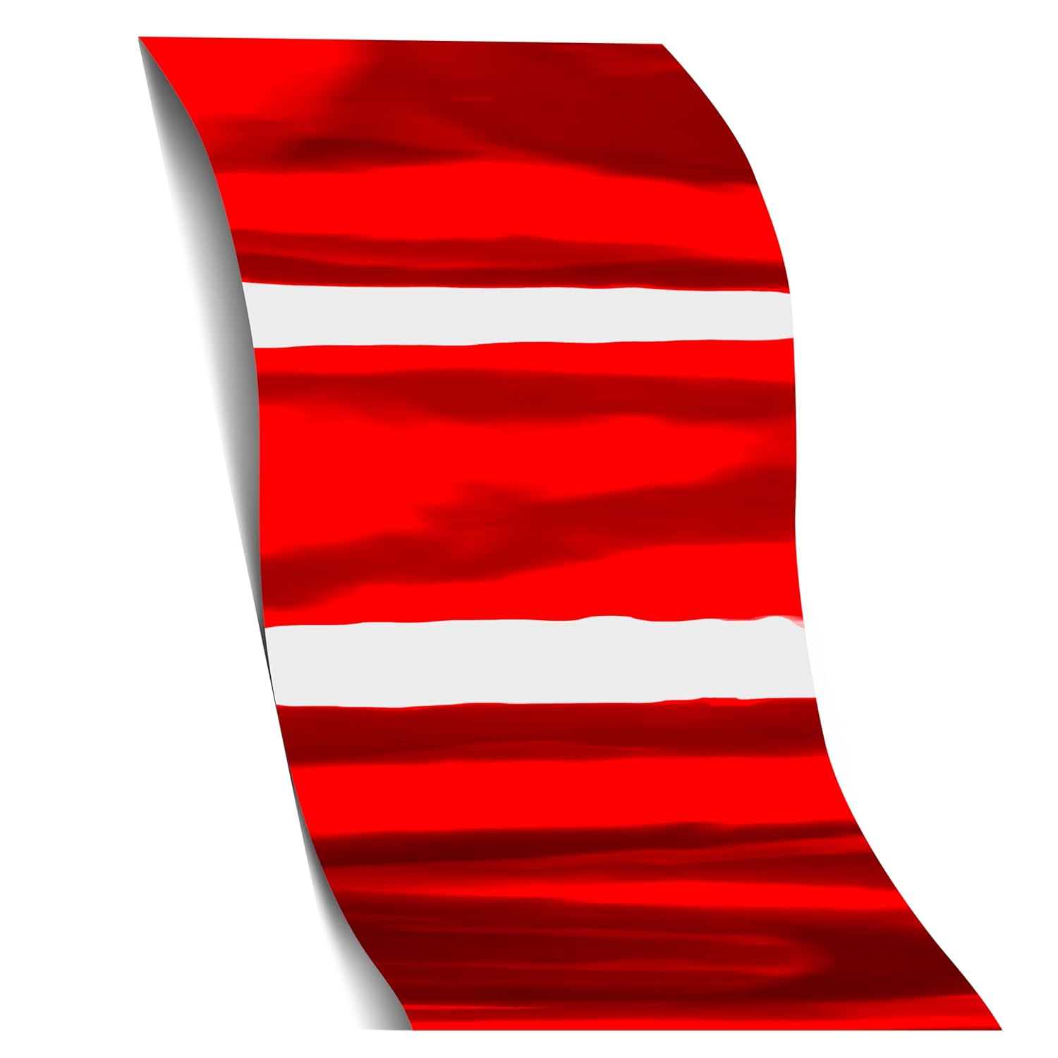 Holographic Chrome Red Vinyl Wrap Diy Air-Release Adhesive Film 1Ft X 5Ft