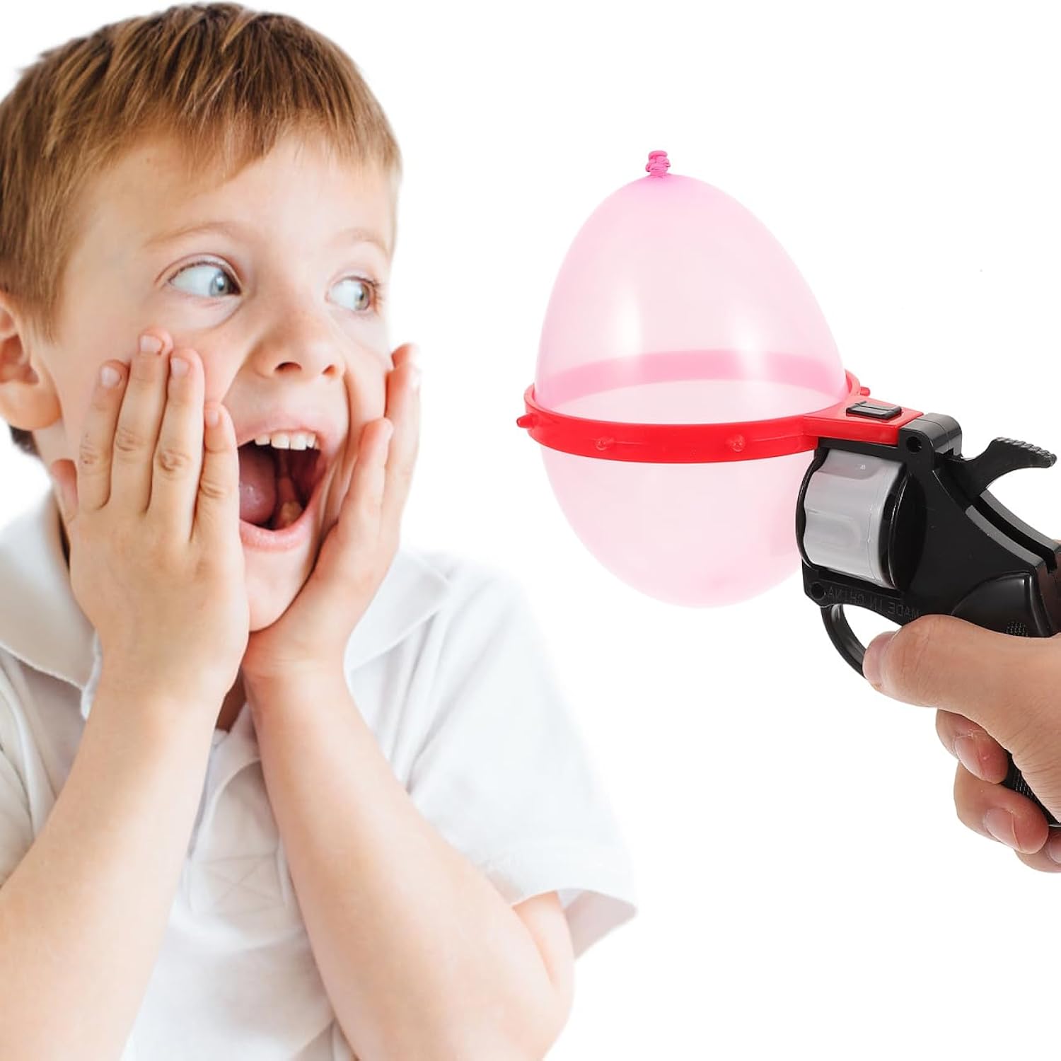 Kid Rotary Table Game Balloon Gun Toy For Kids Party Activities Boys Girls Fun Spoof Toy Lightweight And Durable