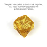 2000 Pcs Gold Artificial Silk Rose Petals For Romantic Night, Wedding, Party, Anniversary Flower Decorations