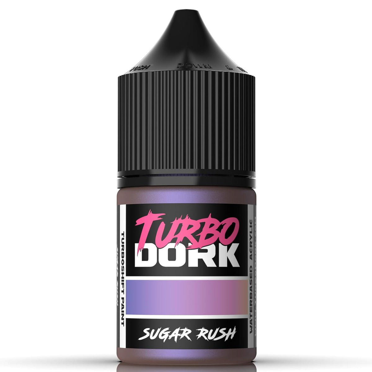 Sugar Rush Turboshift Acrylic Paint 22Ml Bottle - Water-Based Non-Toxic Metallic Color Shifting Paint