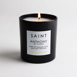 Anthony Of Padua Scented Candle With Prayer And Prayer Coin, Of Finding Love And Lost Articles, Soy Coconut Aromatherapy Candle With 50 Hour Burn Time