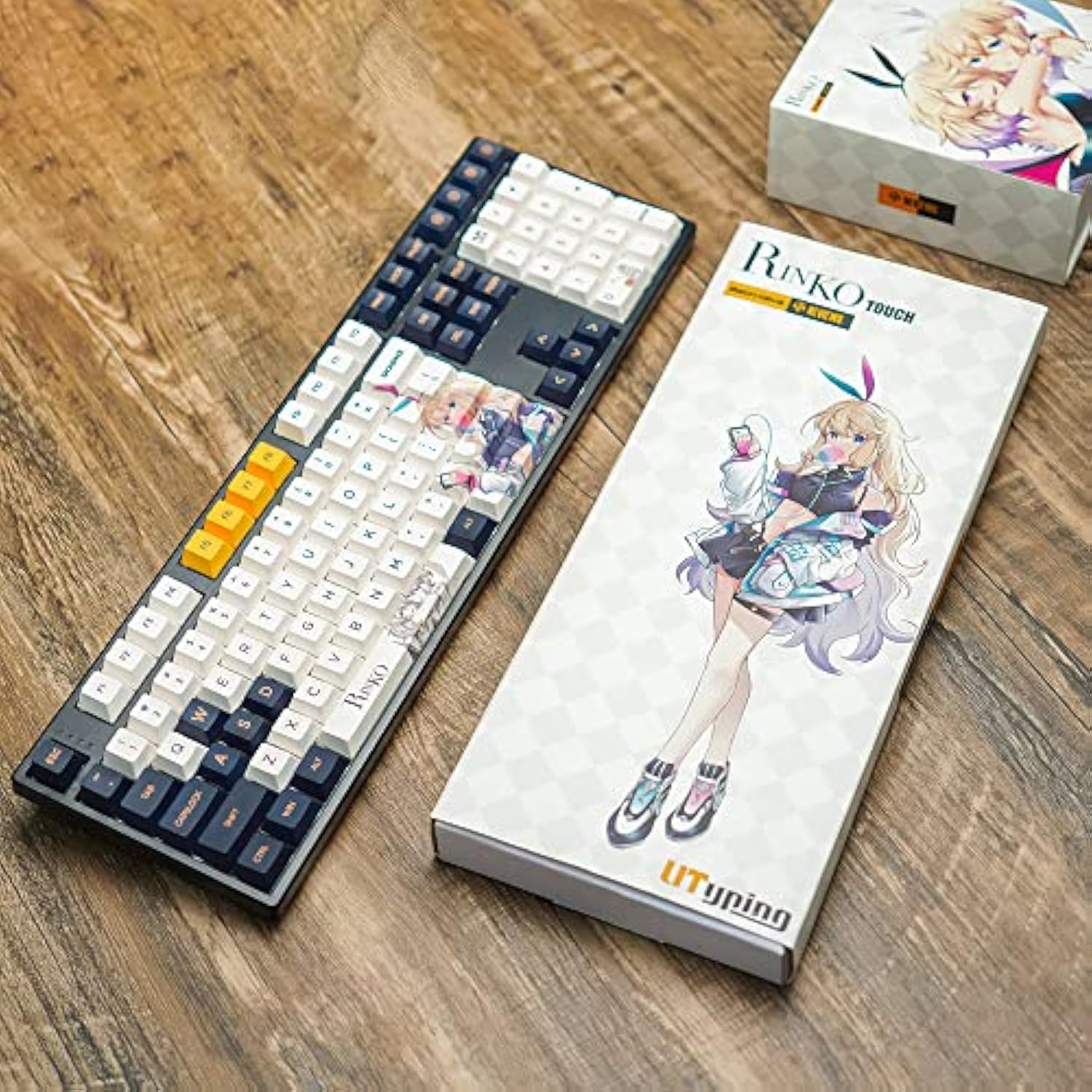 Mechkeys X Z Review Rinko Touch Cherry Profile Keycaps Set, 156 Key Caps Compa