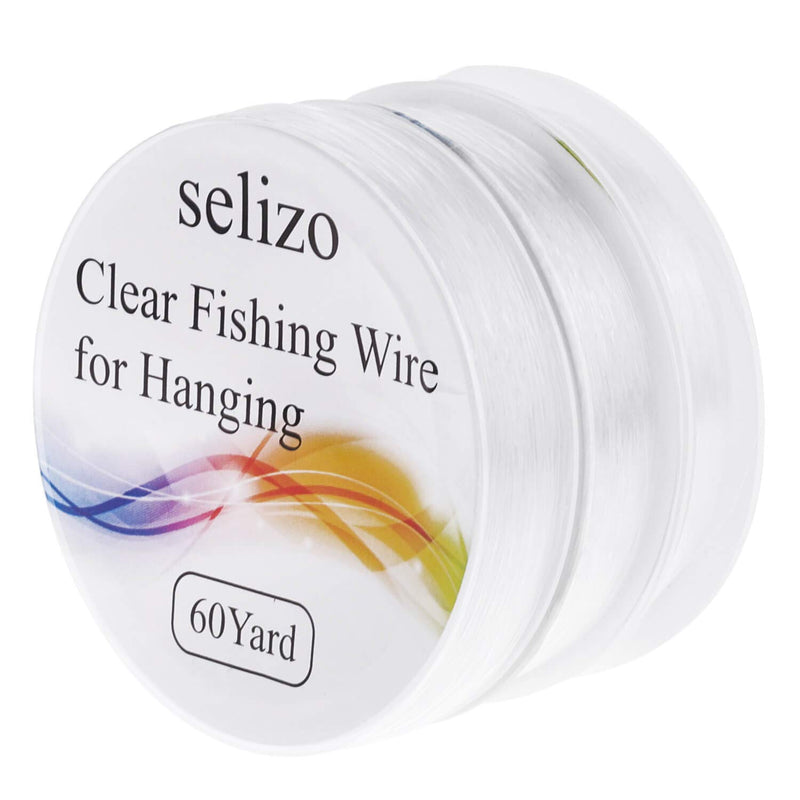 Fishing Wire, 3Pcs Clear Fishing Line Jewelry String Invisible Nylon Thread Fo