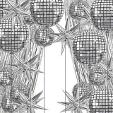 24 Disco Ball Balloons With 3 foil fringe curtains, Huge Silver Explosion Star Aluminum Foil Balloons for Birthday Silver Party 70s 80s 90s Theme Disco Party Decorations Supplies