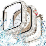 Waterproof Case for Apple Watch Screen Protector 40mm Series 6/5/4/SE - 2 in 1 Rugged Band