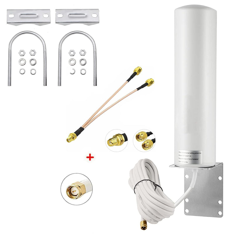 High Gain 10Dbi Sma Male Wide Band 3G/4G Lte 5G Modems, Routers, & Cell Booste