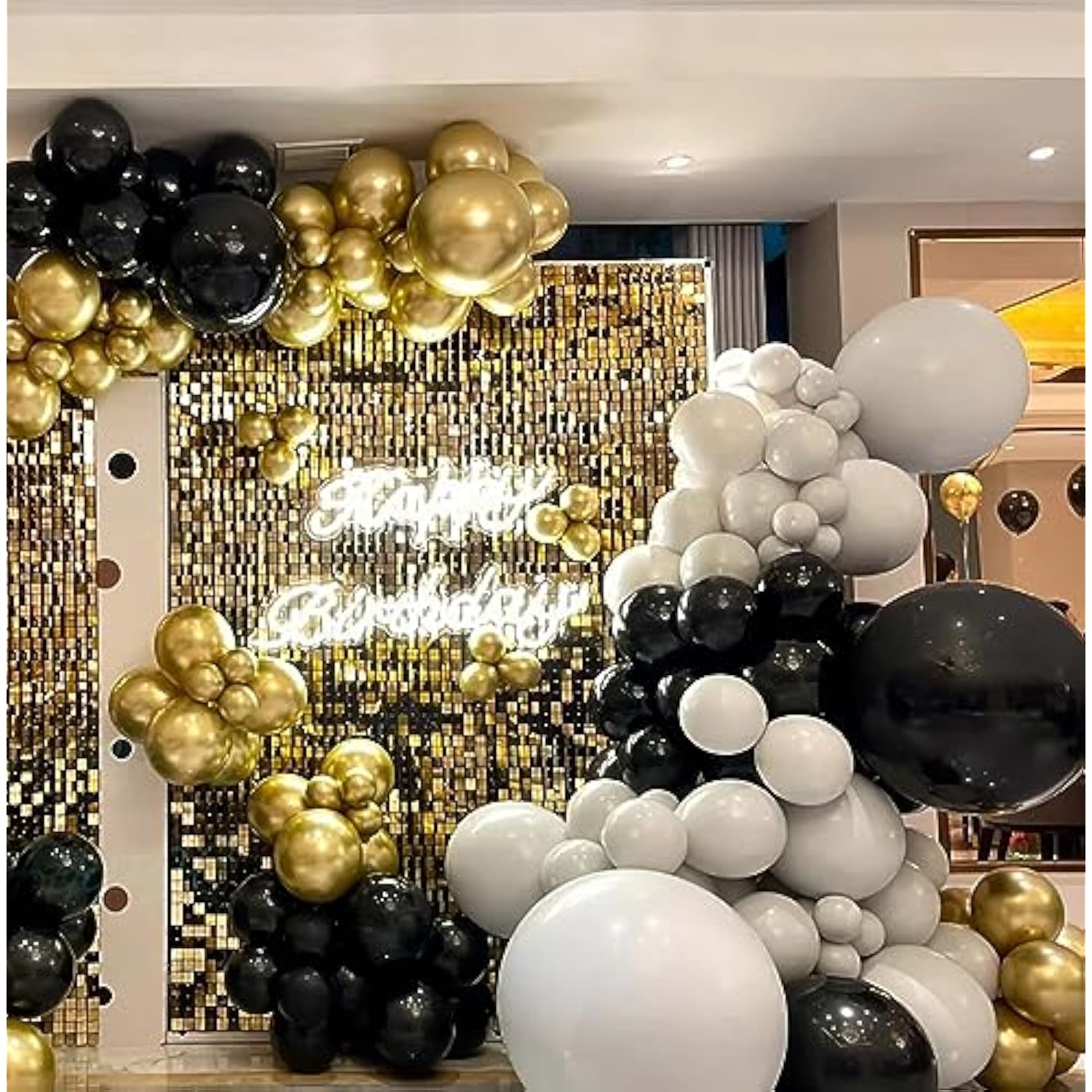 12 Inch Metallic Gold Balloons, 50 Pcs Latex Helium Metallic Balloons For Kid'S Birthday Party, Baby Shower, Wedding, Graduate Party Decorations