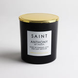 Anthony Of Padua Scented Candle With Prayer And Prayer Coin, Of Finding Love And Lost Articles, Soy Coconut Aromatherapy Candle With 50 Hour Burn Time