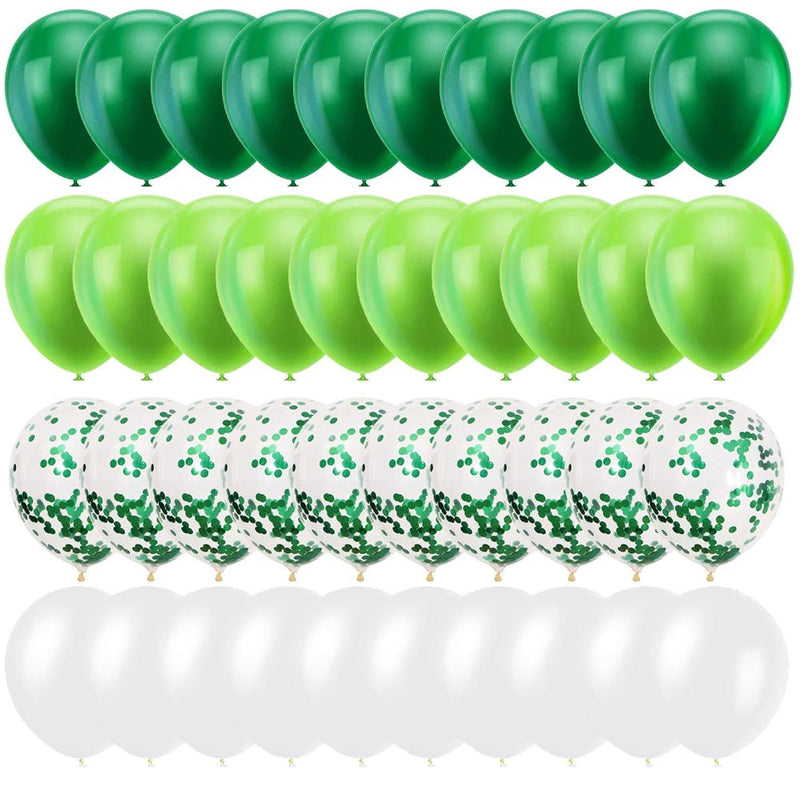 80 Pcs St. Patrick'S Day Party Decoration Balloons Confetti Balloons S