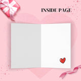 Valentines Day Him Gifts, Valentines Day Card Gifts For Her, Men Women Valentines Gift, Anniversary Birthday Love Gift For Husband Wife, Funny Card For Boyfriend Girlfriend