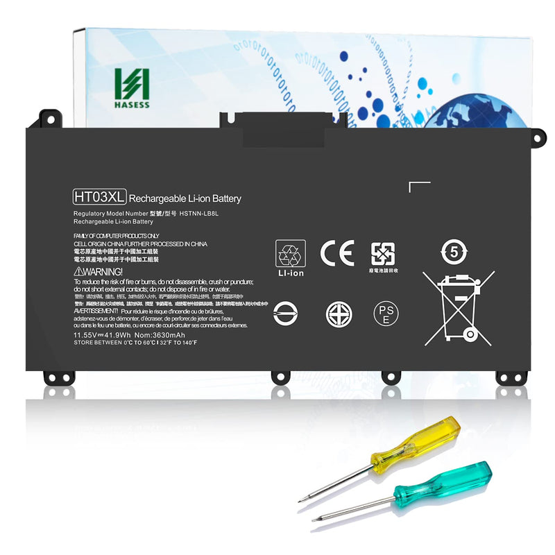 Ht03Xl Battery Replacement For Hp 240 245 250 255 G7 340 348 G5 Series Pavilio