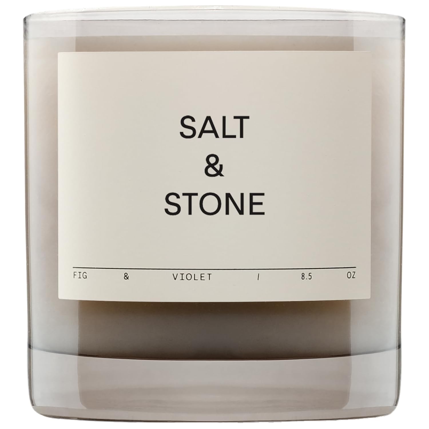 Scented Candle For Women & Men | Hand-Poured, Aromatic & Fragrant | Coconut & Soy Blend Wax | 100% Cotton Wick | Long-Lasting 50 Hour Burn Time (8.5 Oz) (Fig & Violet)