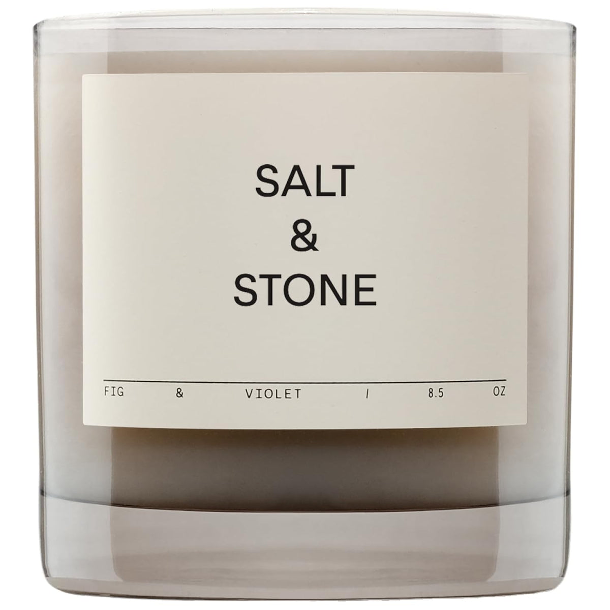 Scented Candle For Women & Men | Hand-Poured, Aromatic & Fragrant | Coconut & Soy Blend Wax | 100% Cotton Wick | Long-Lasting 50 Hour Burn Time (8.5 Oz) (Fig & Violet)