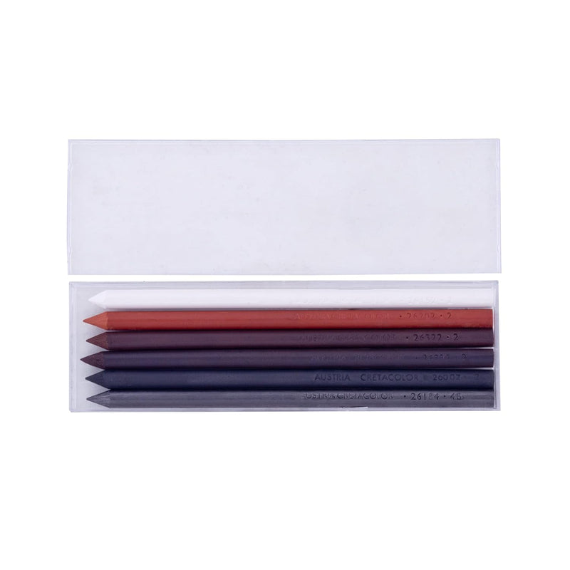 Graphite Lead Set, 6-Colors, Multicolor, 5.000