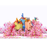 - Pop Up Birthday Day Card, 6X8 Inches Birdhouse Flower Birthday Card For Mom, Wife, Daughter, Grandma, Thank You Gift For Women With Envelope