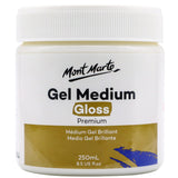 Premium Gel Medium Gloss 8.5Oz (250Ml), Suitable For Acrylic Paints