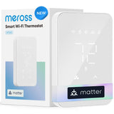Matter Smart Thermostat For Electric Baseboard Heater, Works With Alexa, Homekit, Google, Smartthings, Programmable Wifi Thermostat For House, Energy Saving, App & Voice Control For Smart Home