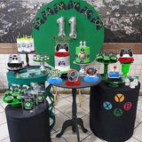 6pcs Video Game Honeycomb Centerpieces for Kids' Birthday & Baby Shower Party Decor