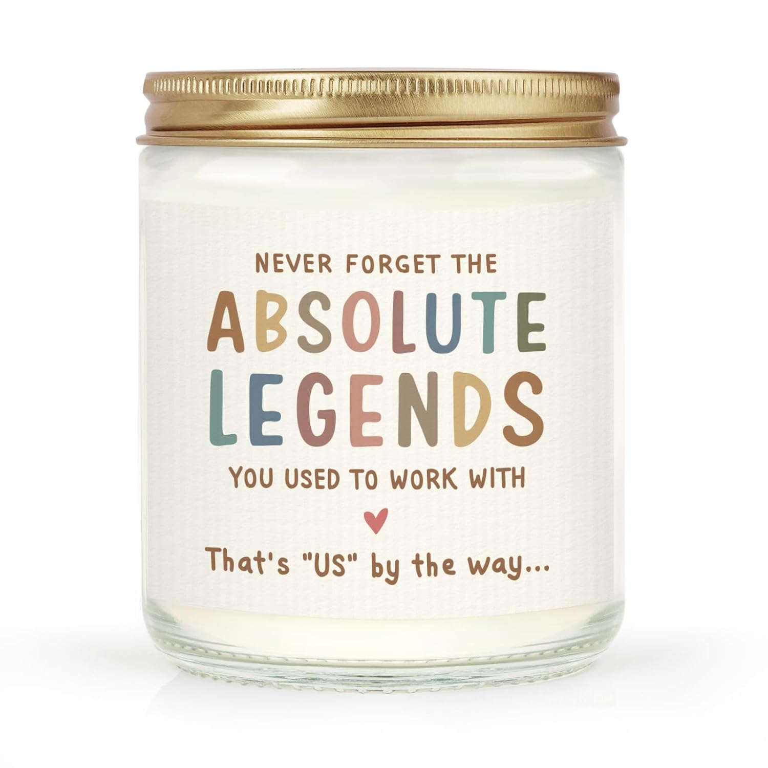 Funny Farewell Gifts For Coworkers- Handmade Lavender Soy Wax Candle- Leaving Job, Goodbye, Going Away Gifts For Coworkers Women, Boss, Work Bestie, Friend, Retirement Candle(7Oz)