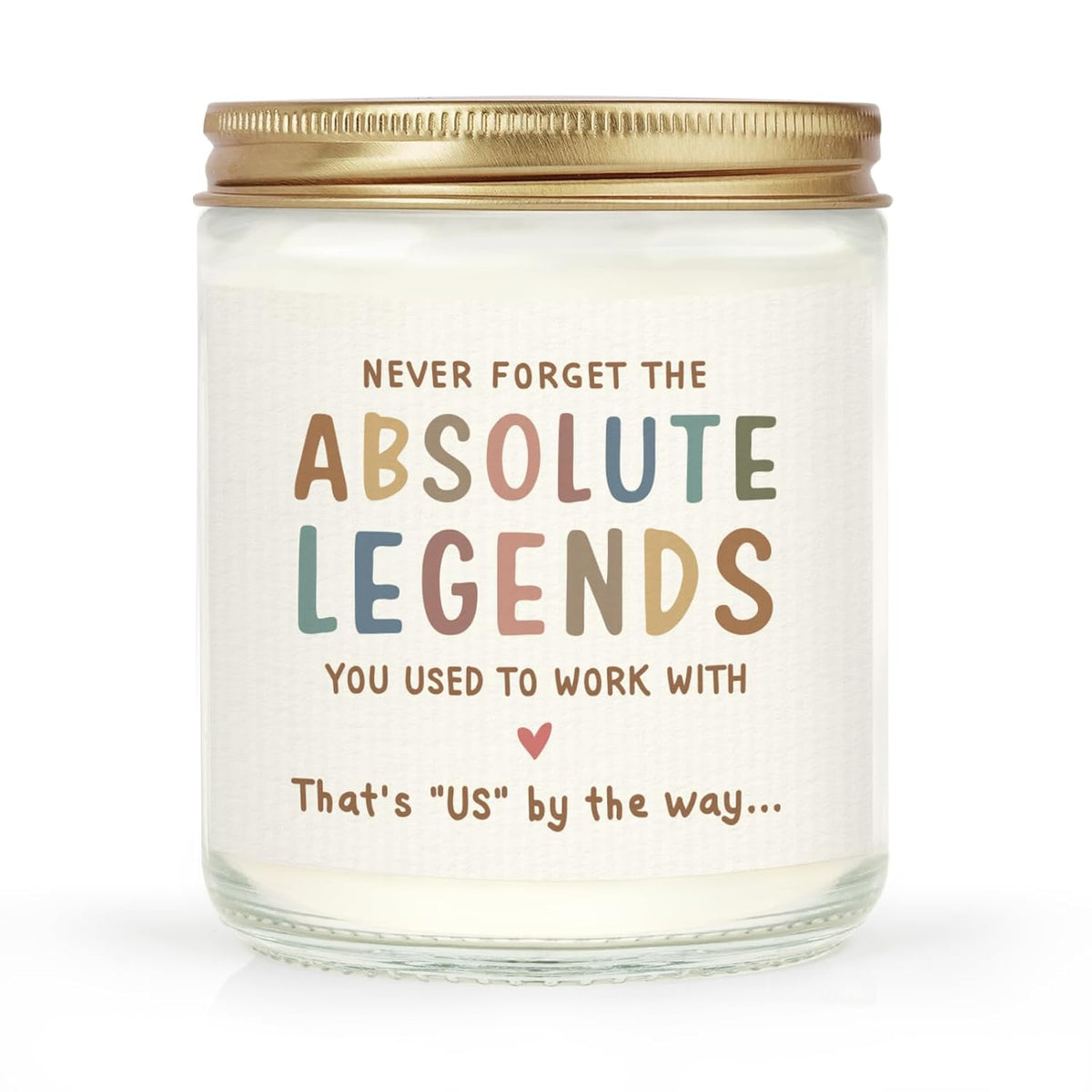 Funny Farewell Gifts For Coworkers- Handmade Lavender Soy Wax Candle- Leaving Job, Goodbye, Going Away Gifts For Coworkers Women, Boss, Work Bestie, Friend, Retirement Candle(7Oz)