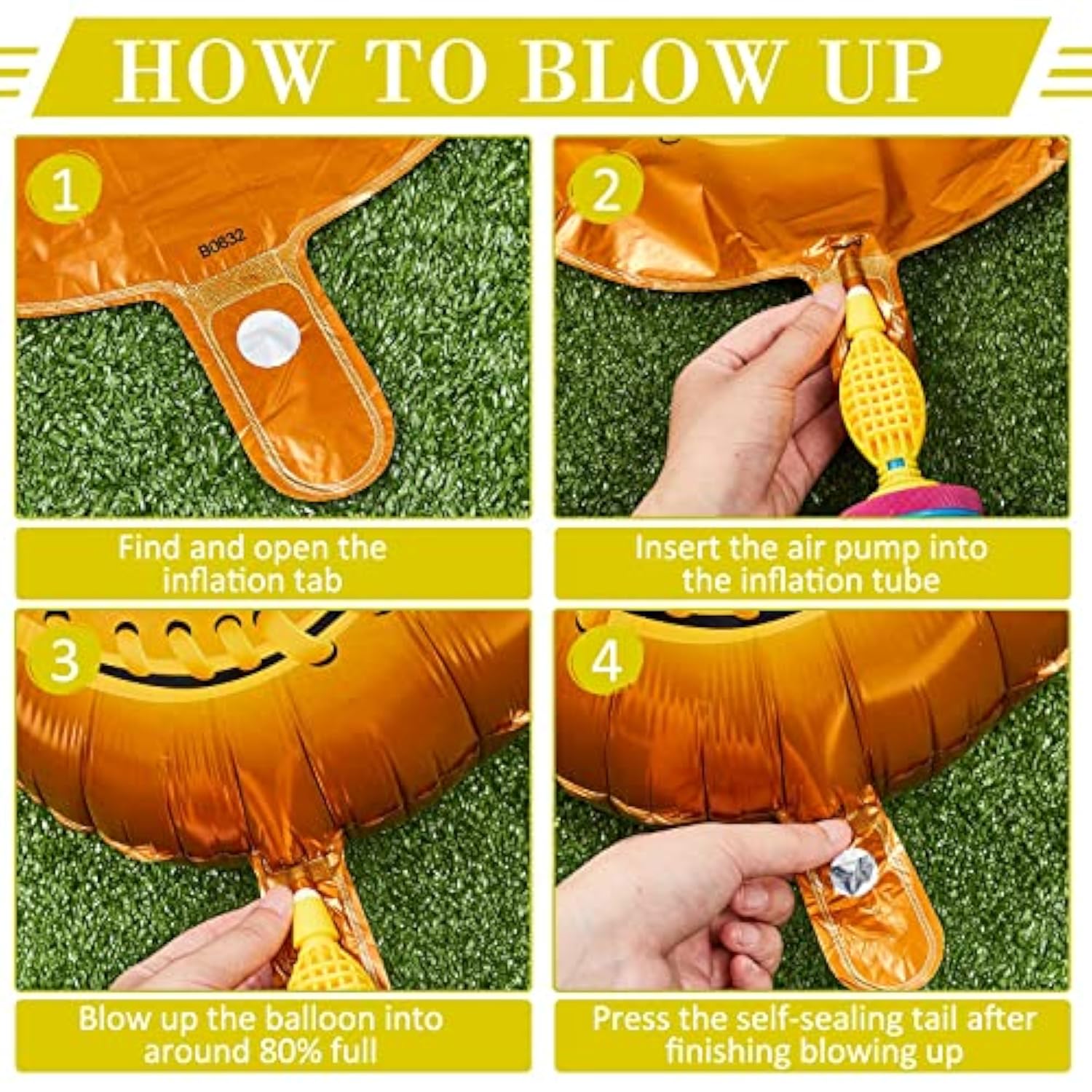 18 Pcs Softball Foil Balloons Softball Party Decorations 18 Inch Ball 20 Inch Glove 30 Inch Bat Balloons Sports Theme Softball Party Favors Softball Birthday Party Supplies For Gifts Props