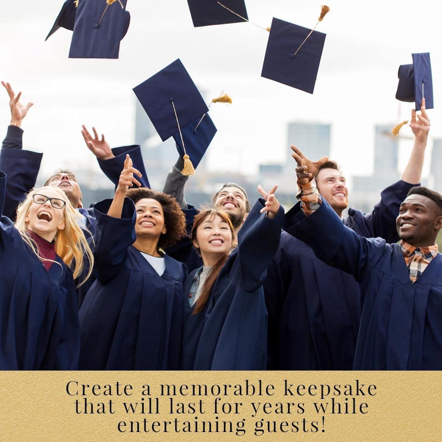 Graduation Who Knows The Graduate Best & Gradergories Fill-In Game Cards, Twenty (20) 5" X 7" Game Cards Included