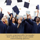 Graduation Who Knows The Graduate Best & Gradergories Fill-In Game Cards, Twenty (20) 5" X 7" Game Cards Included