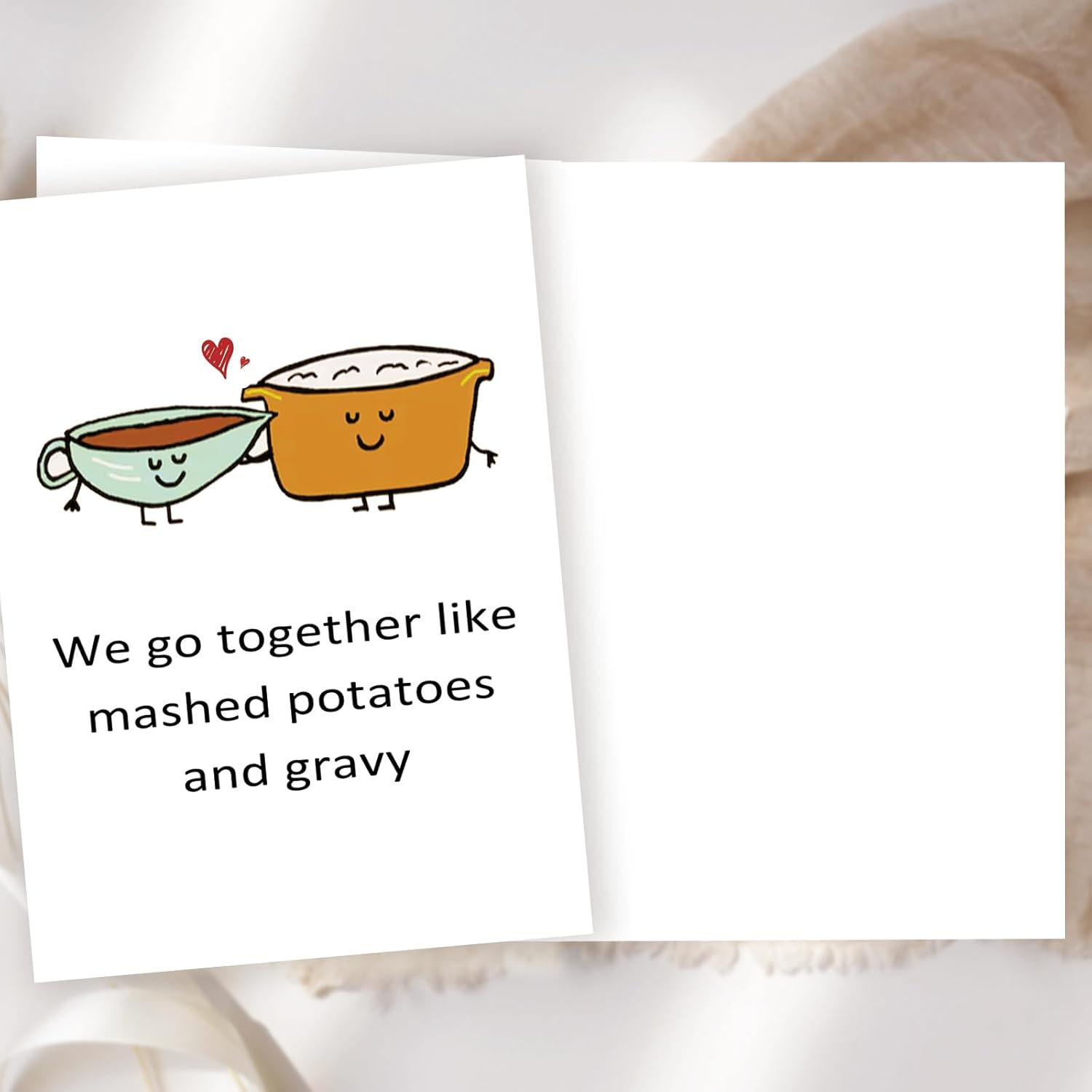 Funny Anniversary Card Gift For Couples, Happy Thanksgiving Love Gifts For Husband Wife, Unique Valentine'S Day Gift Ideas