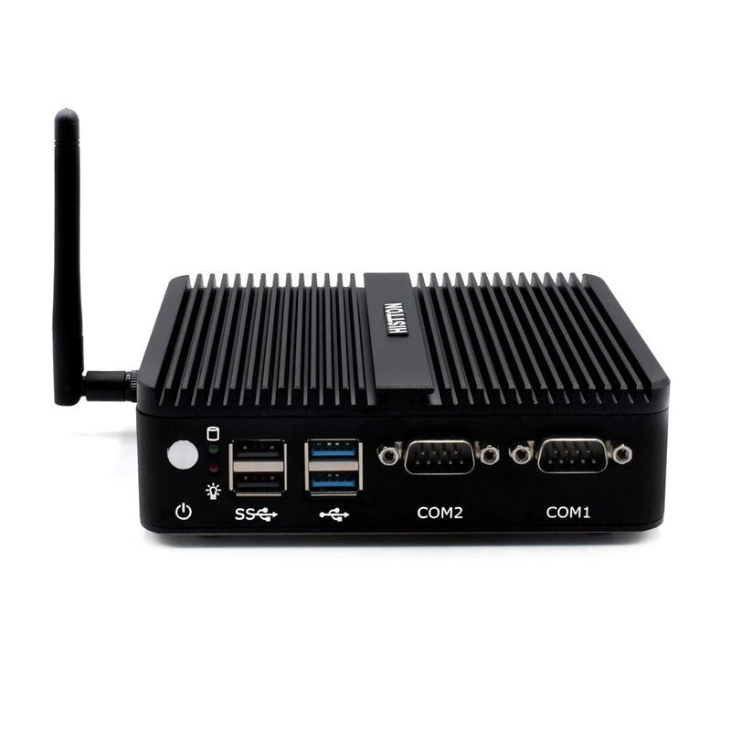 Fanless Mini Pc,Industrial Pc Celeron J4125,Ddr4 8Gb Ram 128Gb Ssd,Micro Pc,Du