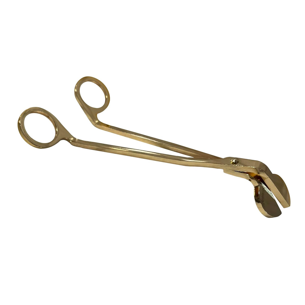 Paddywax Candle Accessories Wick Trimmer, Shiny Brass