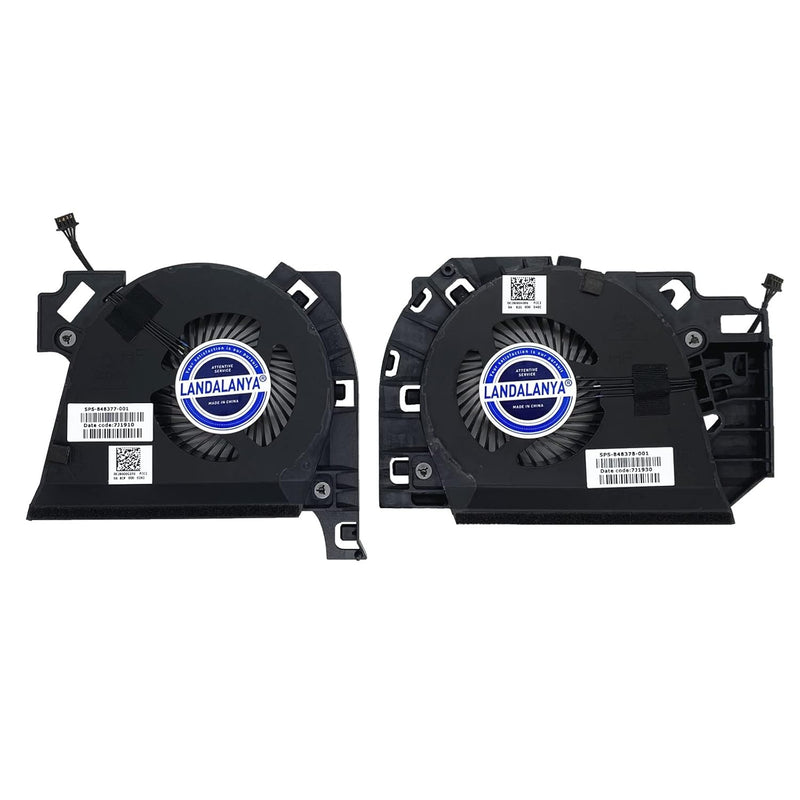 Replacement New Laptop Cpu And Gpu Cooling Fan For Hp Mobile Worstation Zbook