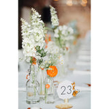 White Delphinium Artificial Flowers, 6Pcs Artificial Larkspur Flower 17.5'' Fake Delphinium Flowers Silk Flowers For Home Decor, Diy Floral Centerpieces For Tables
