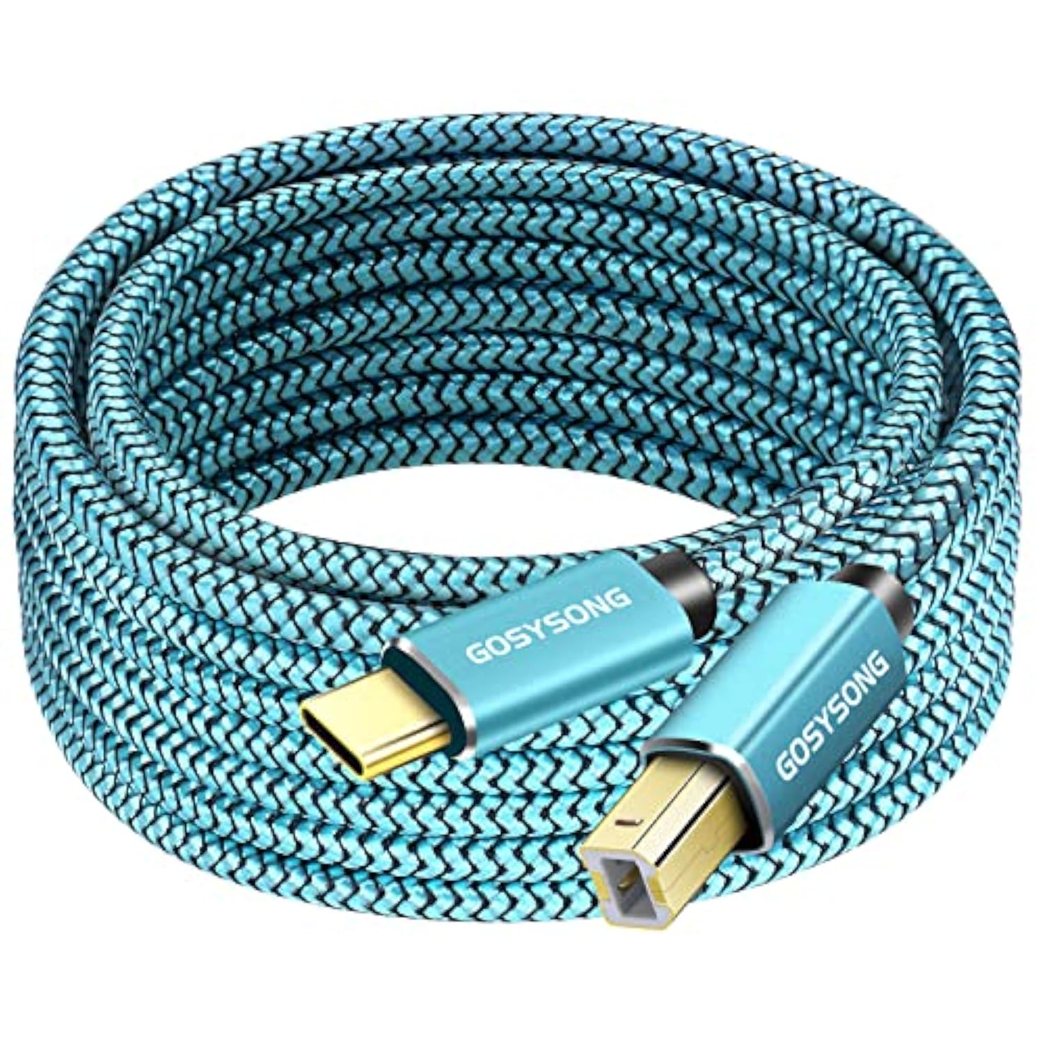 Usb C Printer Cable 30Ft, High Speed Usb B To Usb C Printer Cord