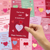 30 Pcs Funny Valentine'S Day Coworker Cards Humorous Valentines Greeting Cards With Envelopes And Stickers Fun Coworker Note Card For Friends Colleague Employees Office School Supplies
