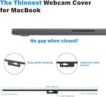 Webcam Cover for 2021/2022 MacBook Air & Pro Notch Series Displays