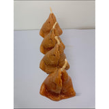 Cps Decor Samosa Candles For Decoration | Pure Soy Wax | Hand Poured | Smokeless Candles For Home Use And Home Decor (Set Of 4)