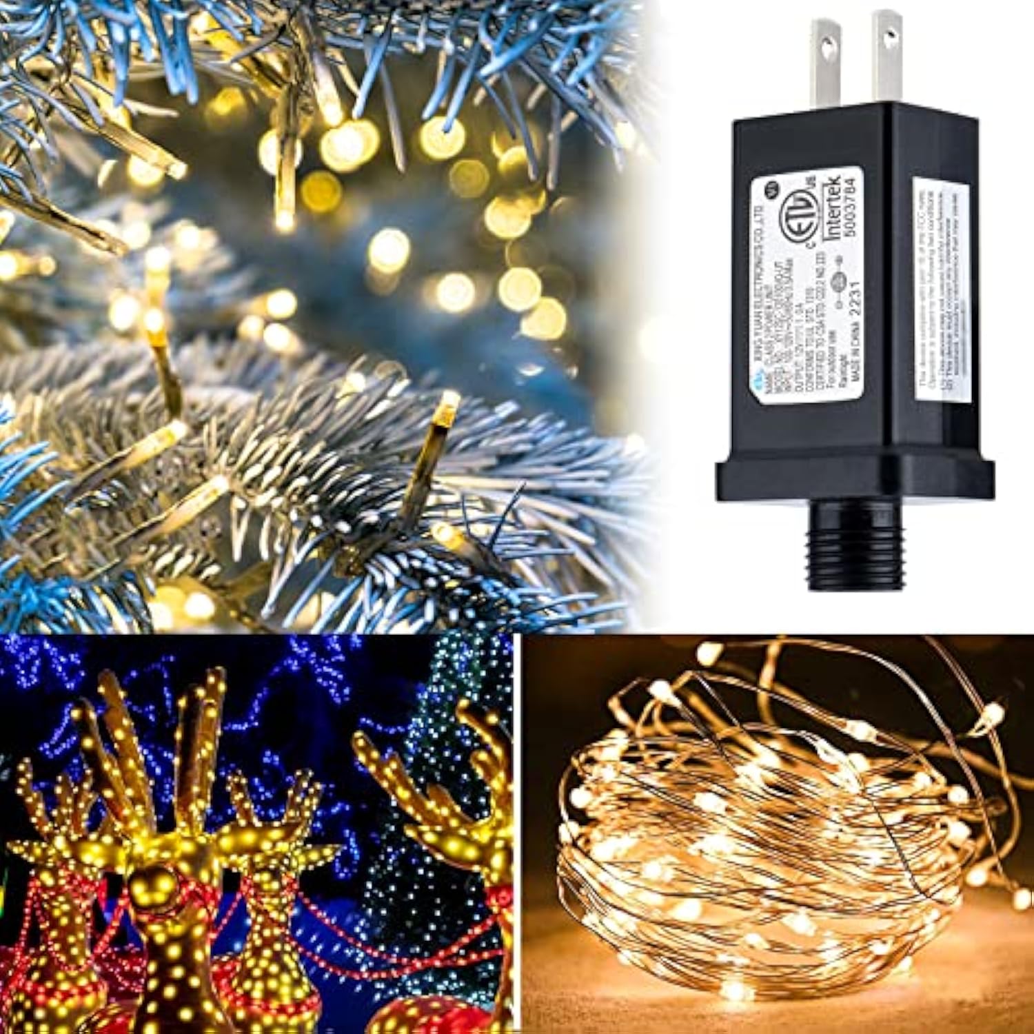 Replacement Yard Inflatable Adapter 12V 1A Power Supply Adaptor For Outdoor Inflatable Decoration,Suitable For Lawn, Cou