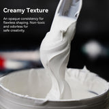 PHOENIX Modeling Paste for Textured Art - 8.45 Fl Oz /250ml, Professional Acrylic Medium, Texture Paste for Acrylic Paints - Paint Supplies for Canvas Painting