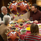 Turkey Balloons 3Pcs Thanksgiving Foil Balloons Fall Harvest Party Decorations Set