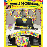 Forum Novelties Office Cubicle Decorating Kit, Yellow Birthday